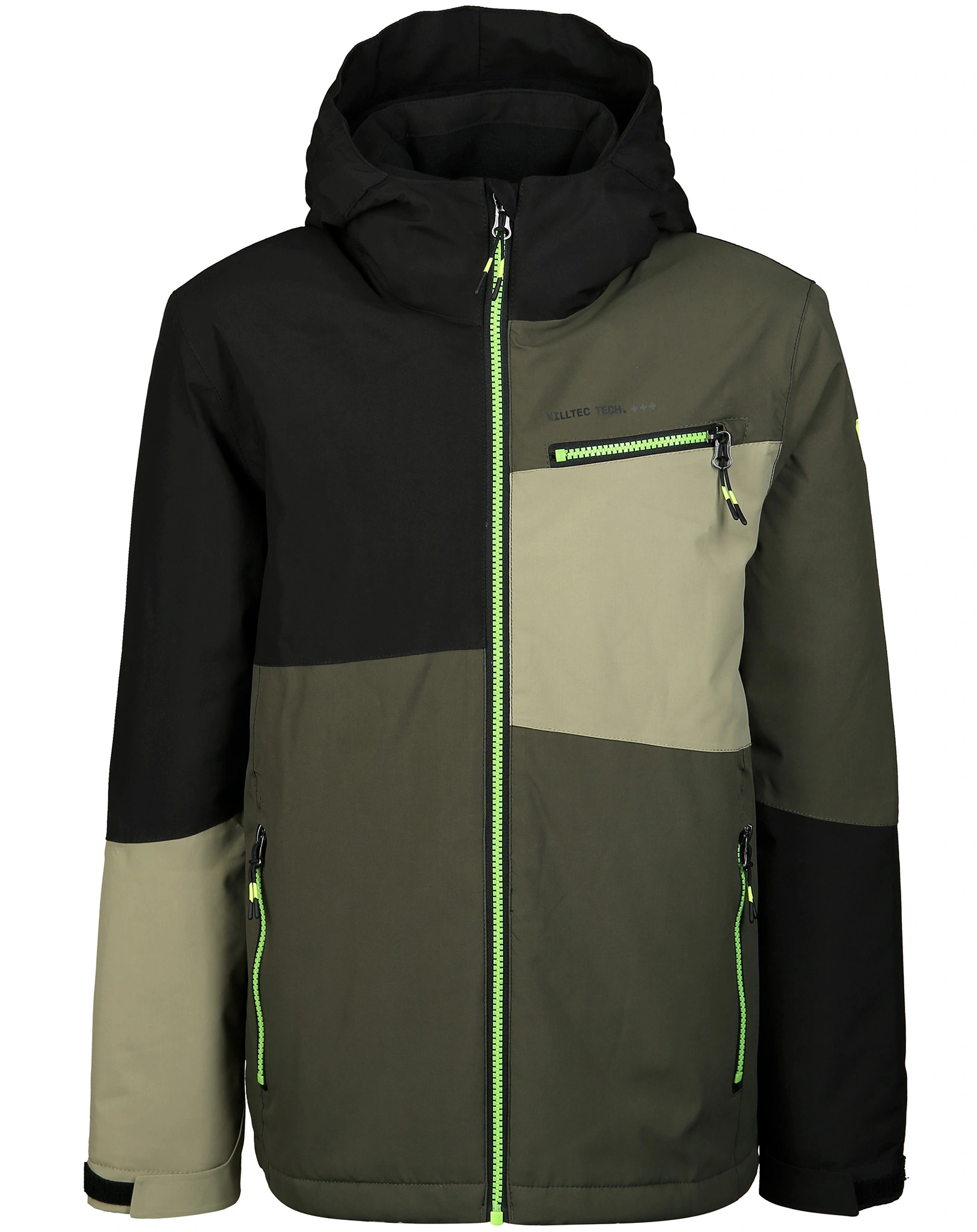 Funktionsjacke KOW 161 BYS mit Schneefang in dunkeloliv