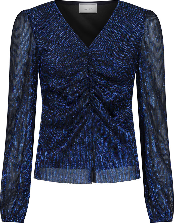 Neo Noir Ralph Glitz Blouse Blue