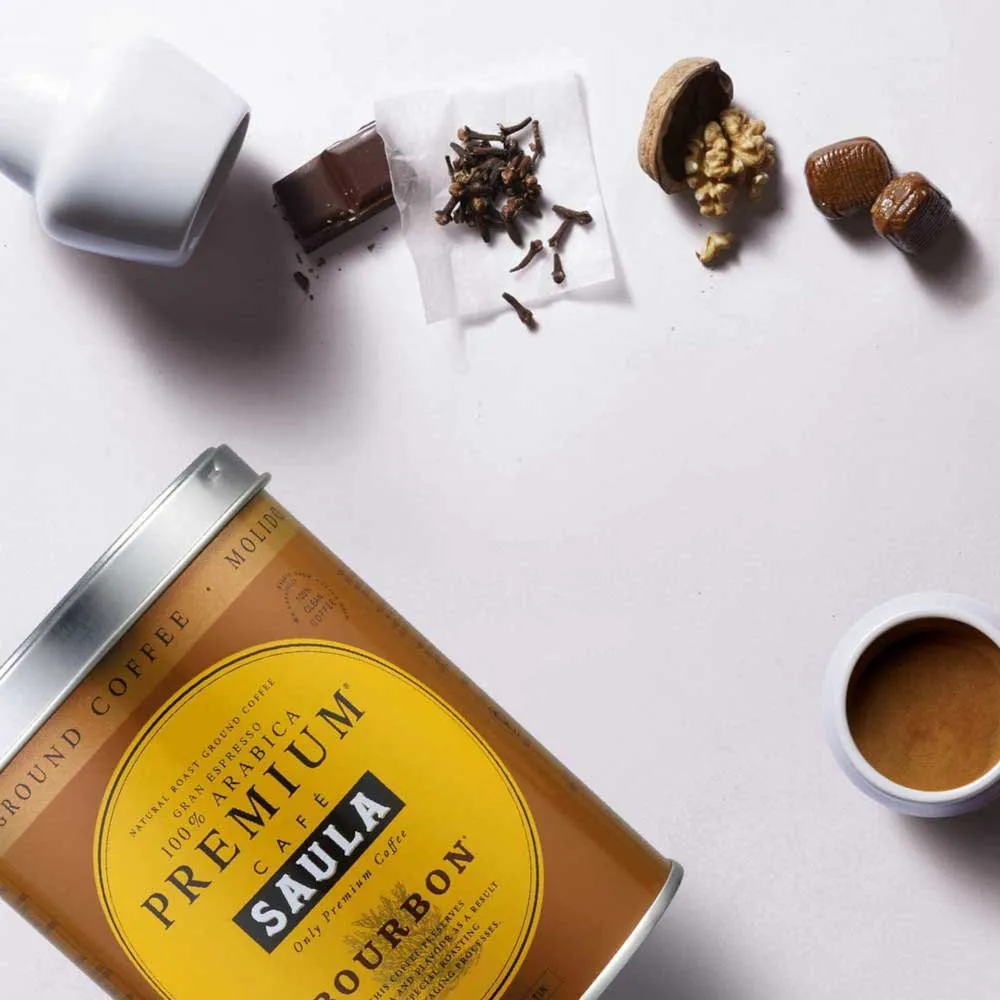 Saula Gran Espresso Premium Bourbon Blend 250g Gemahlener Kaffee