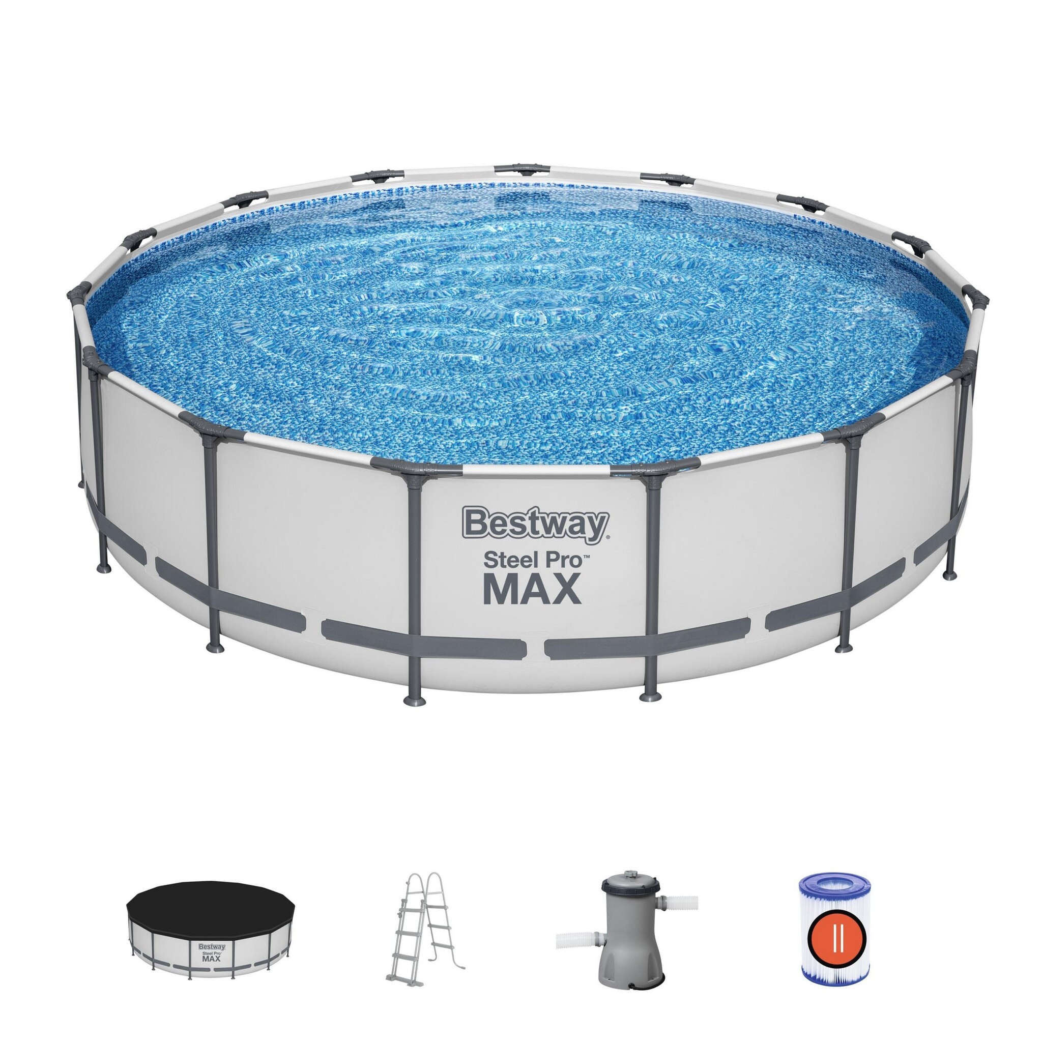 Bestway Zwembad Steel Pro Max Set Rond 457x107