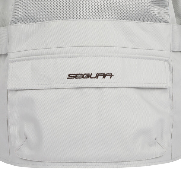 Segura - Blouson Mojo Gris Clair / Marron