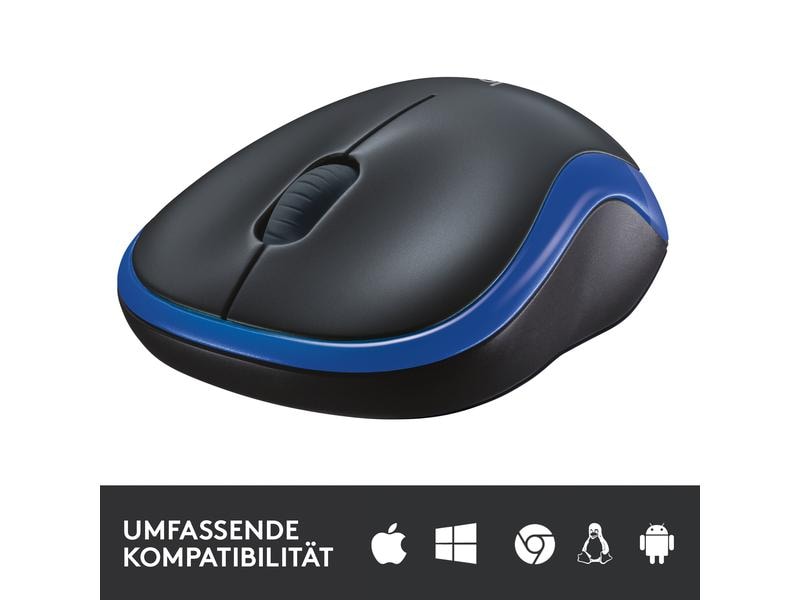 Logitech Maus M185 Wireless Maus, Kabellos