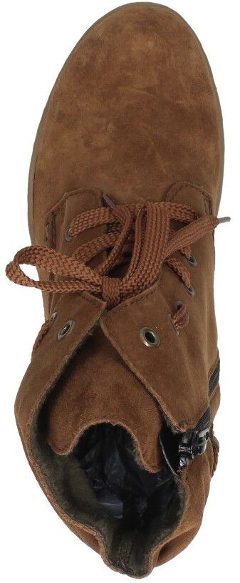 Rieker Veterschoenen Hoog donkerbruin