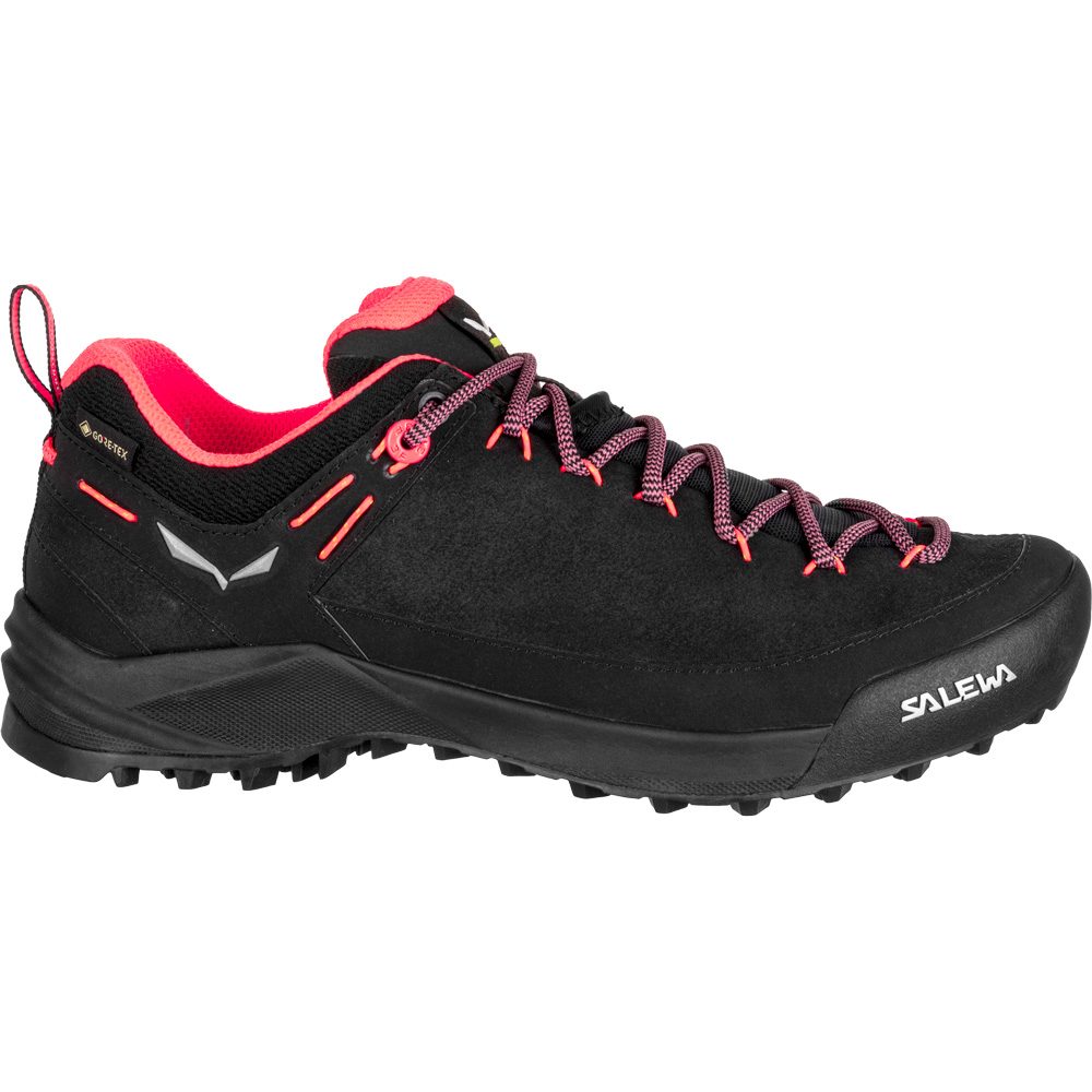 SALEWA Wildfire Leather GORE-TEX® Wanderhalbschuhe Damen schwarz