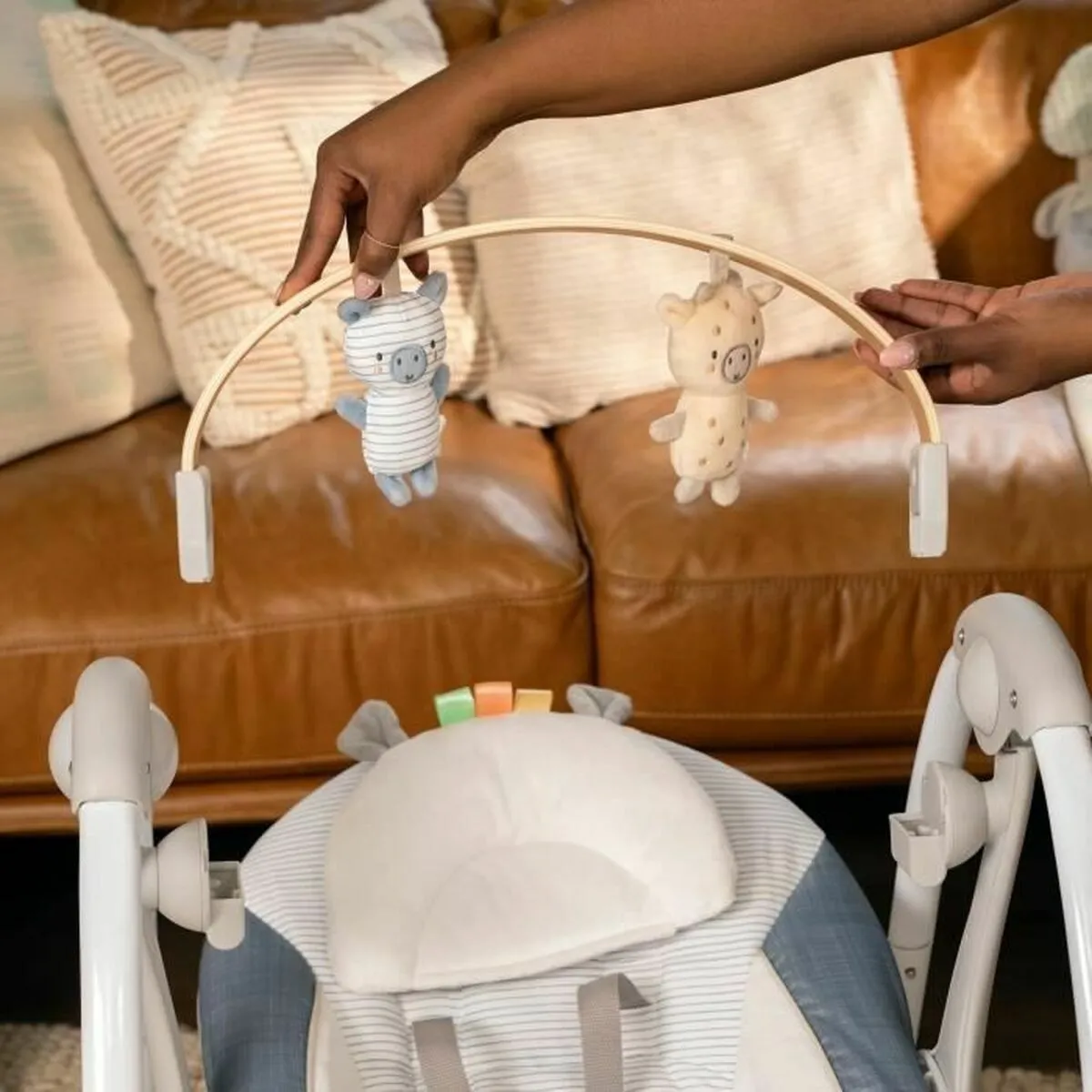 Ingenuity Hamac pour Bébé Bleu
