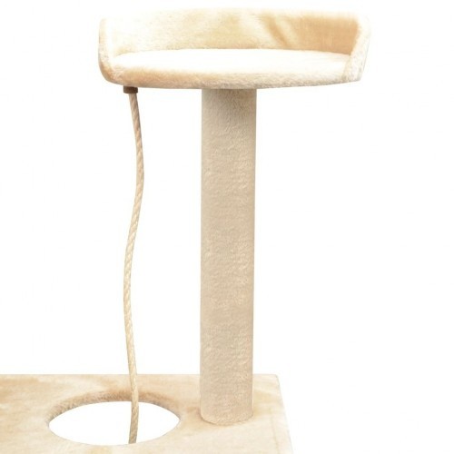 Arranhador para Gatos VidaXL com Poste para Arranhar, Bege