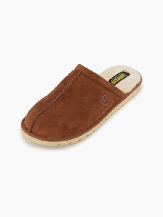 bugatti Hausschuh Cognac