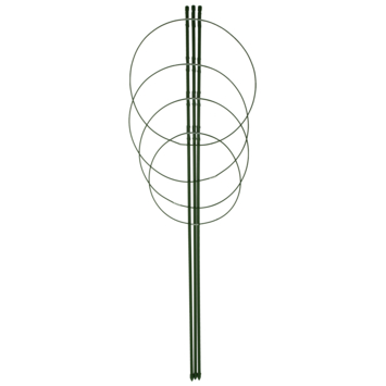 Bindingfix plantensteun ø 29,5 cm met stokken 90 cm