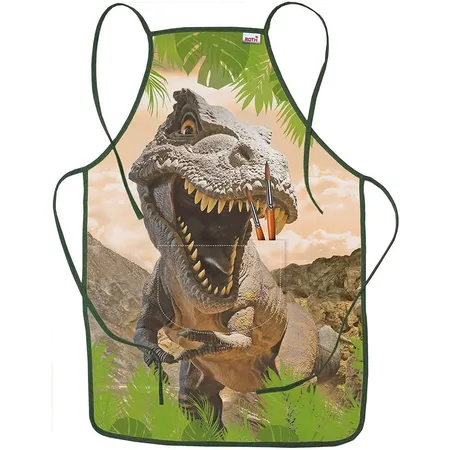 Roth Kinderschürze Tyrannosaurus