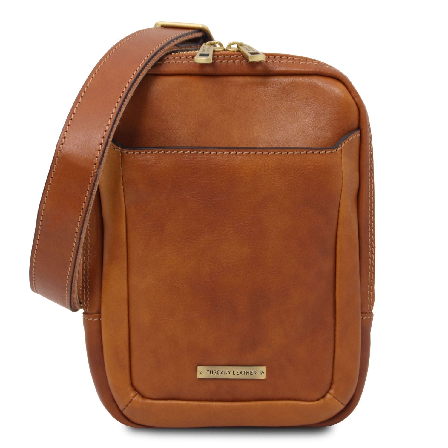 TL142428 – Mark – leren Crossbodytas