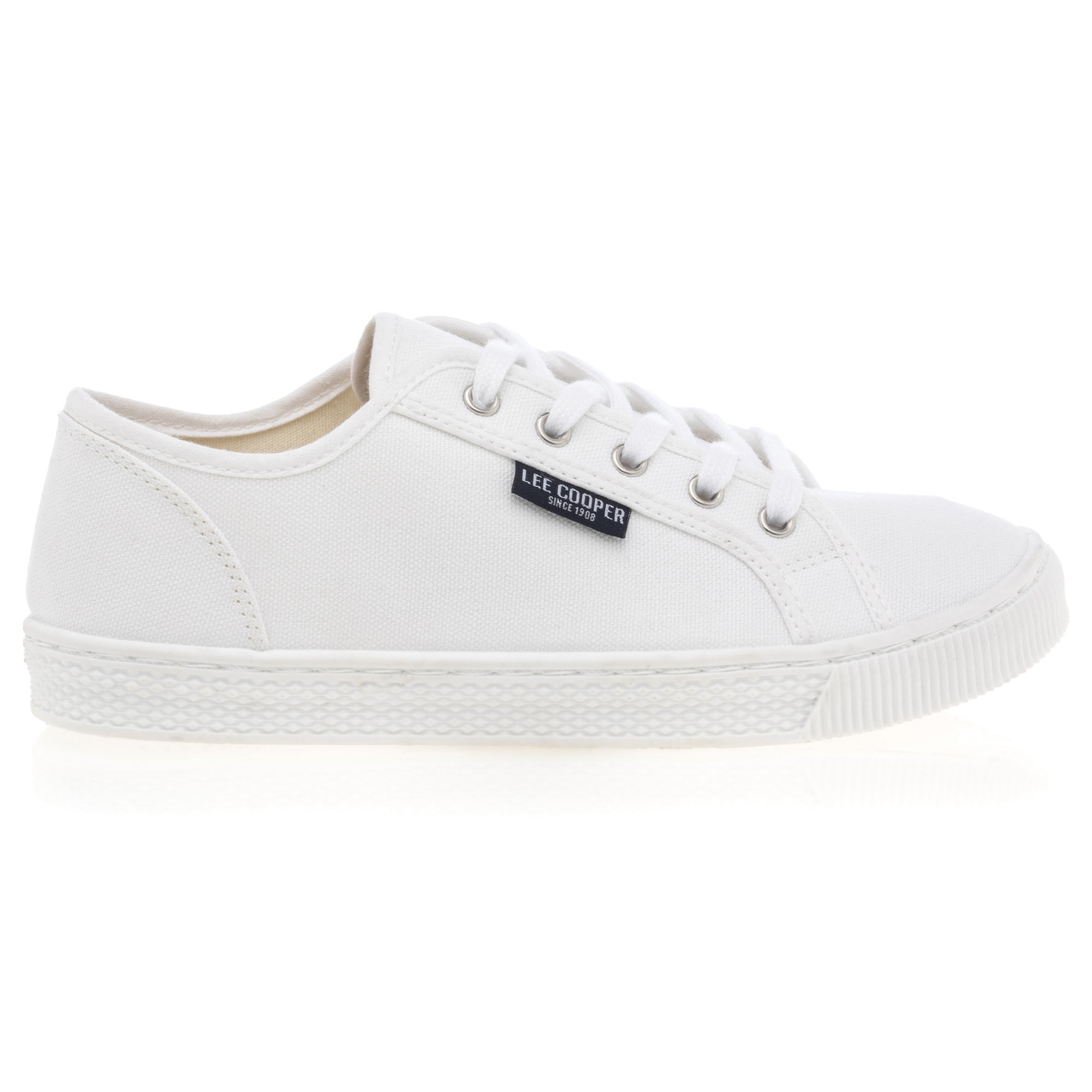 Baskets en toile Femme blanc
