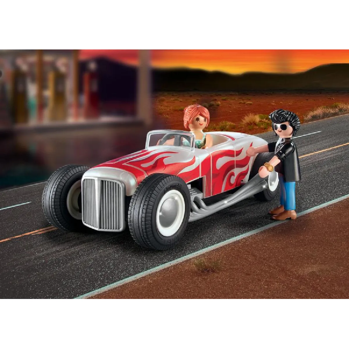 Playmobil® Playmobil 71078 - Voiture Vintage Couple