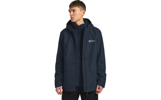 Jack Wolfskin Taubenberg 3 in 1 Herren Jacke