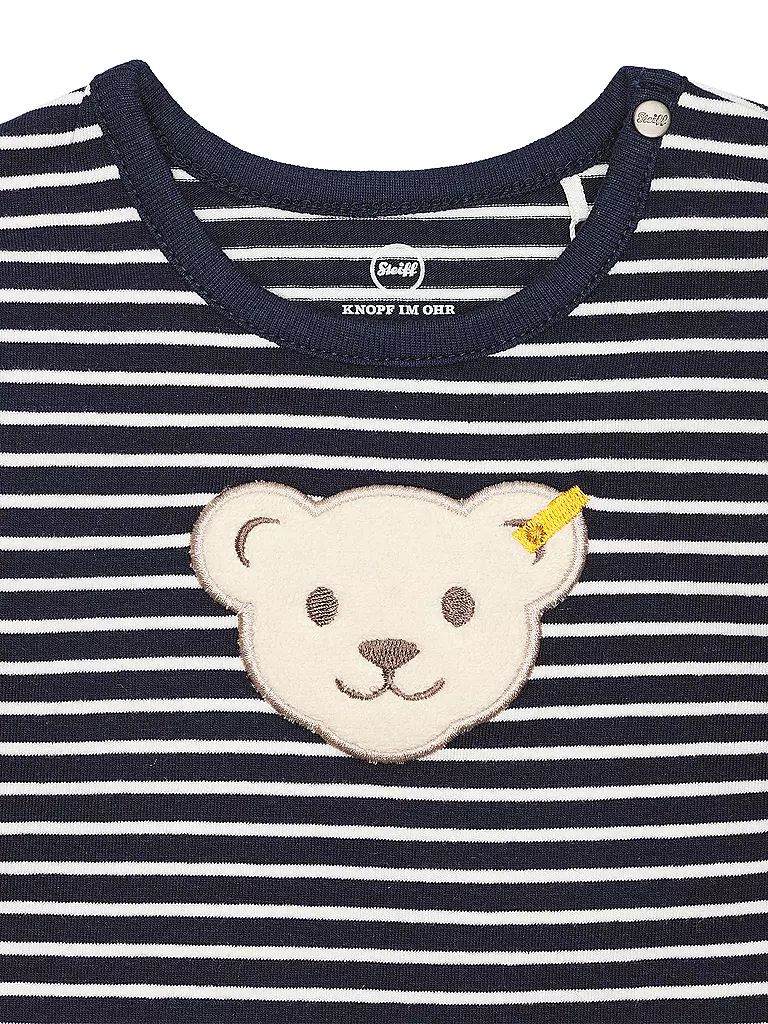STEIFF Baby Strampler dunkelblau