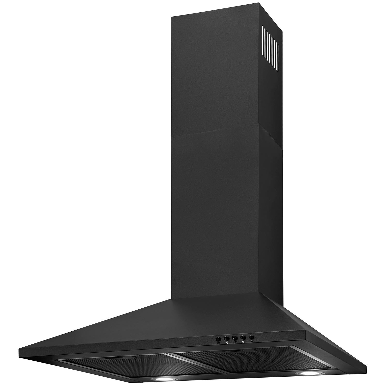 EXQUISIT Dunstabzugshaube KH 60-8.2 sw - schwarz - B