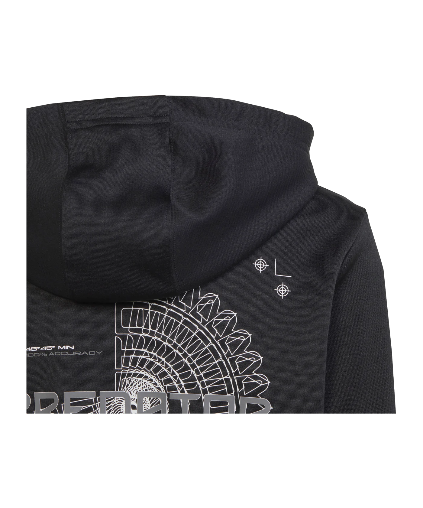 adidas Predator Kapuzenjacke Kids Schwarz