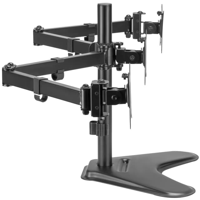 LogiLink Monitorställ/fot trippel 17-27