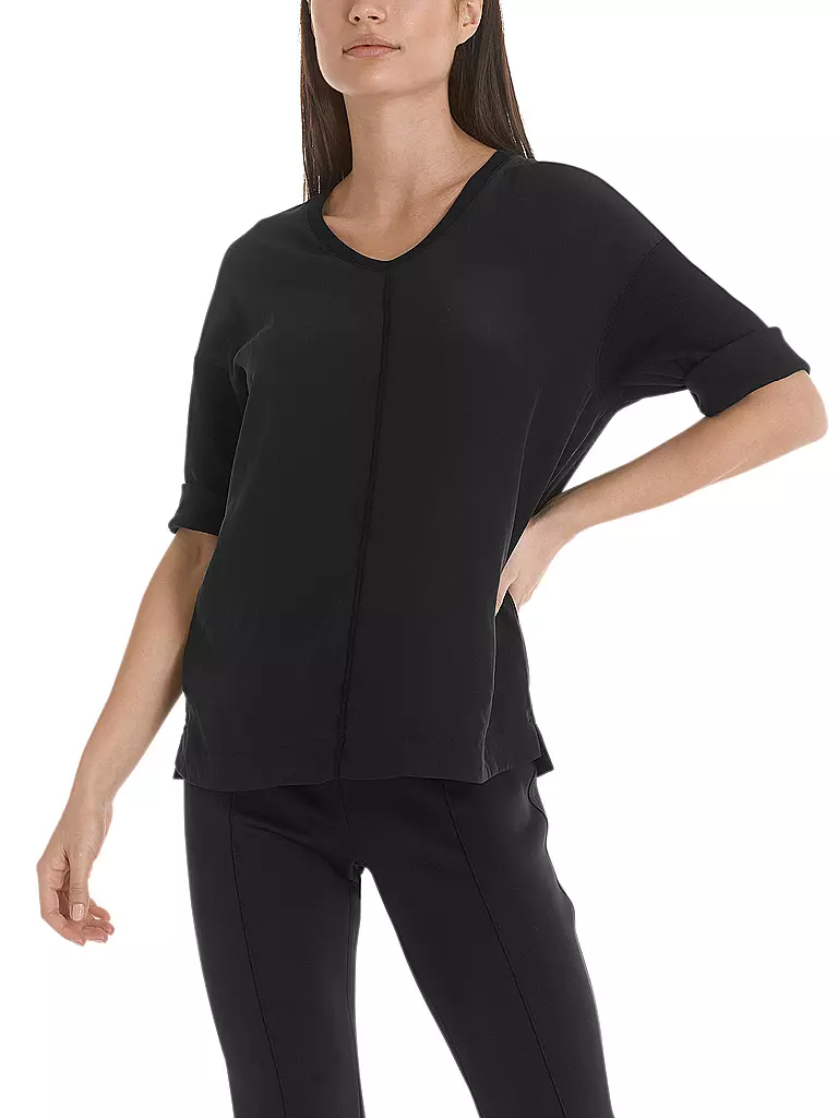 MARC CAIN Blusenshirt schwarz