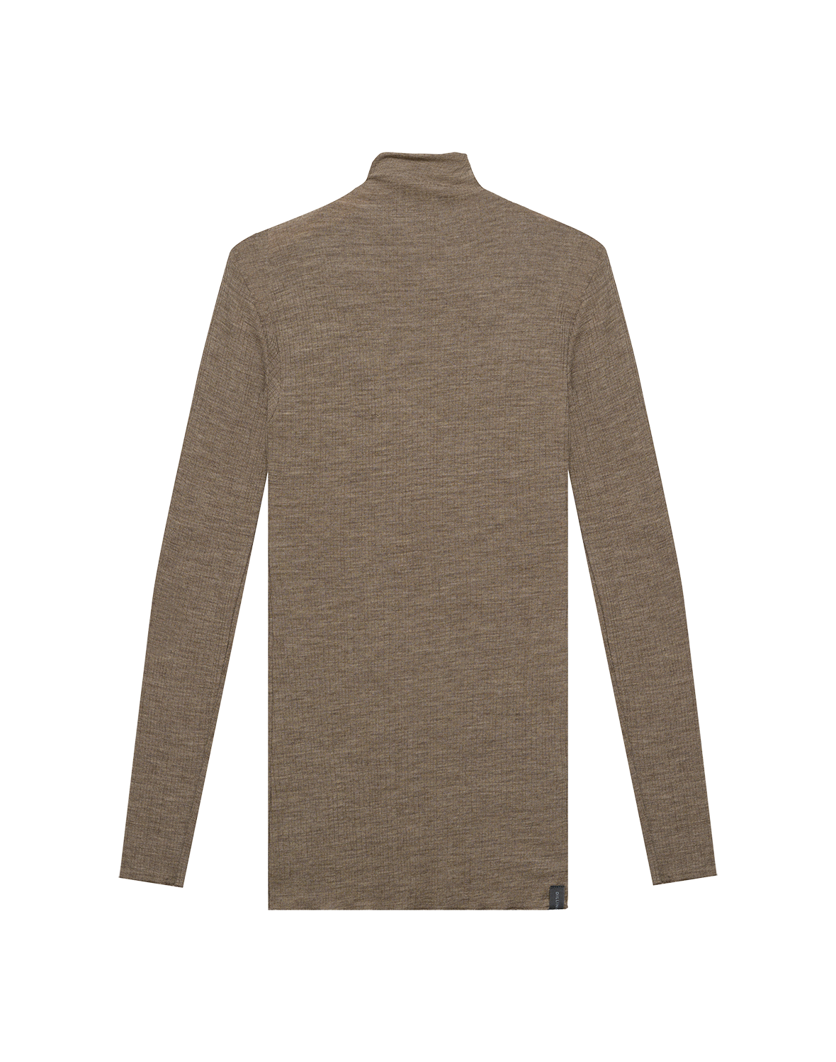 Shirt met hoge hals van merinowol voor dames