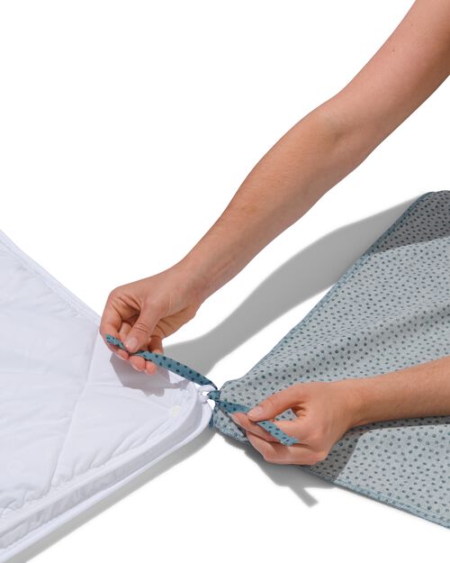 housse de couette en coton doux 200x200/220 pois