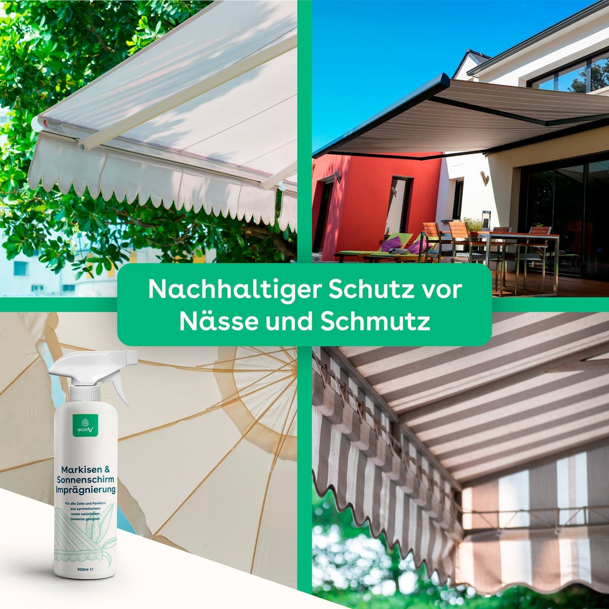 eco:fy Luifel- en parasolwaterdichtingsspray • Duurzame bescherming