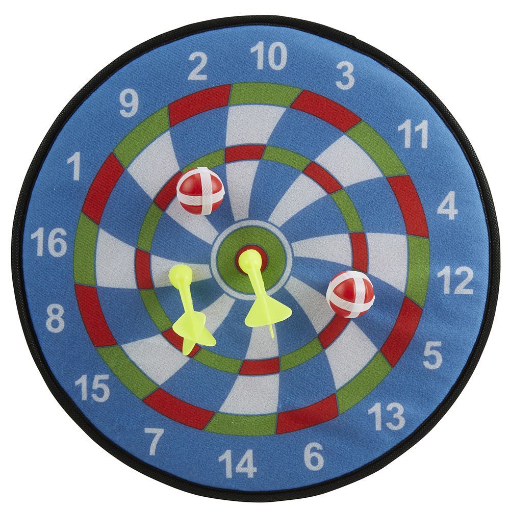Jeu cible avec balles à scratch