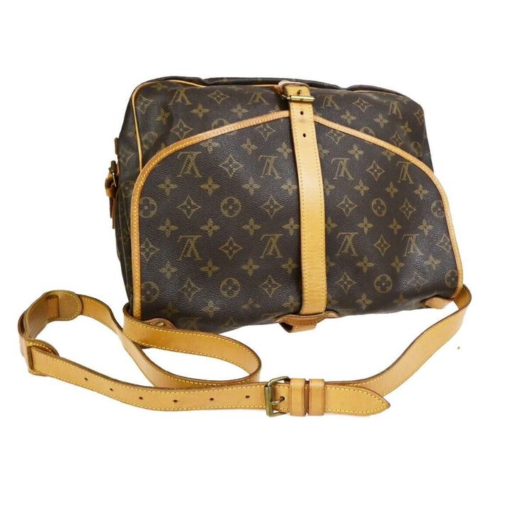 Louis Vuitton Vintage Louis Vuitton Saumur Brown