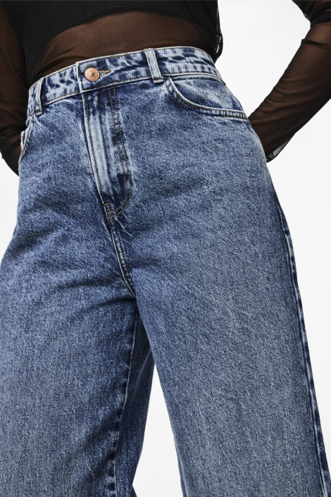 Pieces blauwe dames jeans