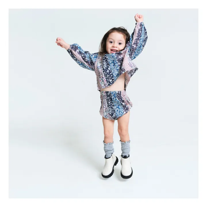Esther Bloomer Patchwork Gabi | Bleu