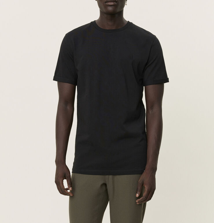 Les Deux Nørregaard T-Shirt Tonal Sort
