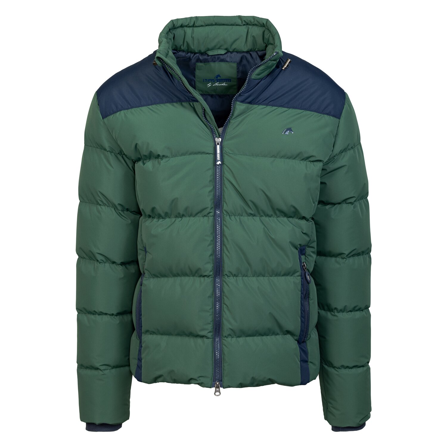 black forest Steppjacke mit Stehkragen  - race green