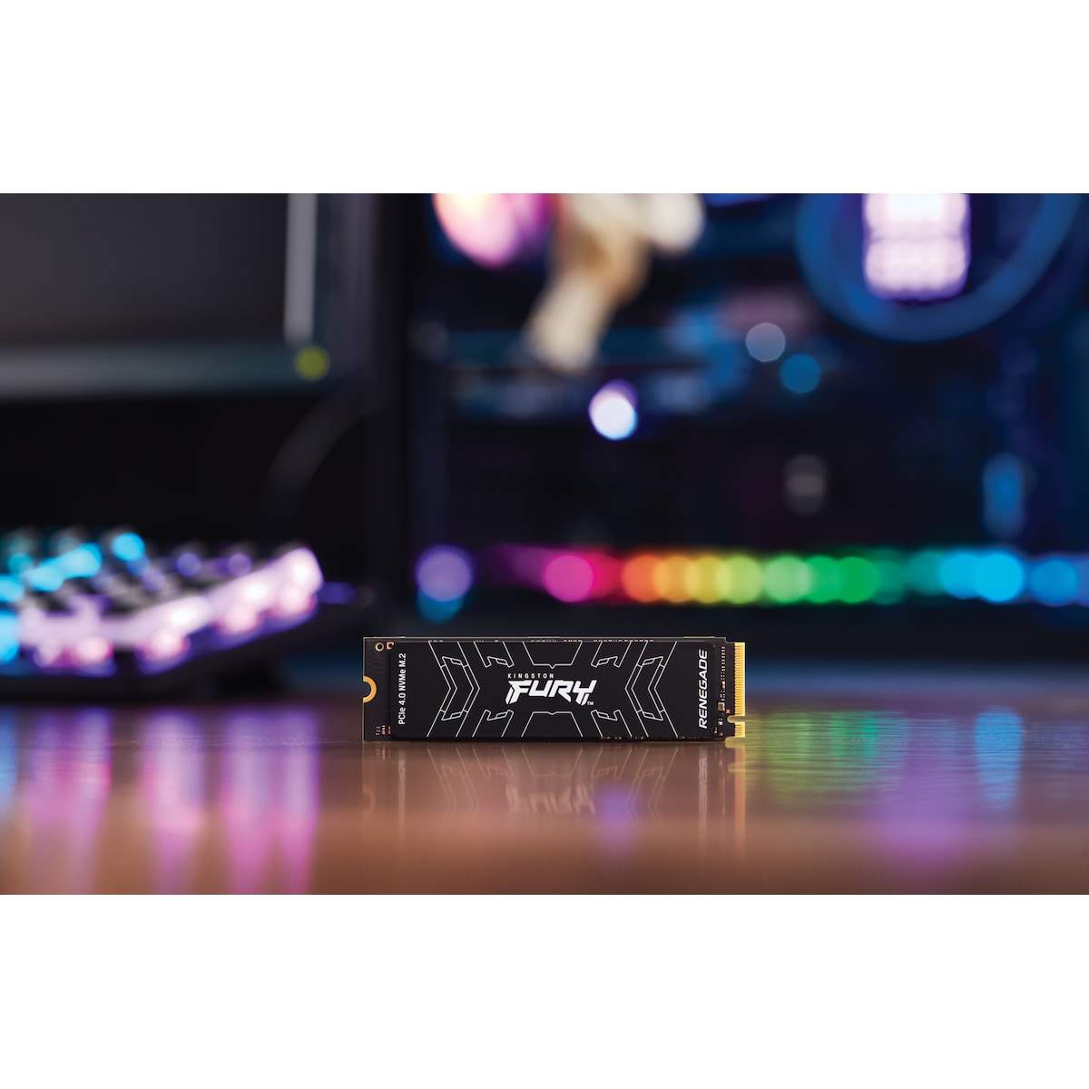 Kingston FURY Renegade NVMe intern SSD med kjøleribbe (2 TB)