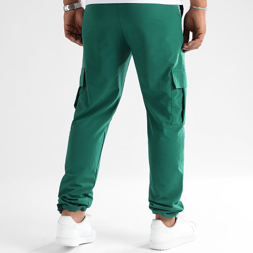 Pantalon Cargo 0254 Vert Bouteille