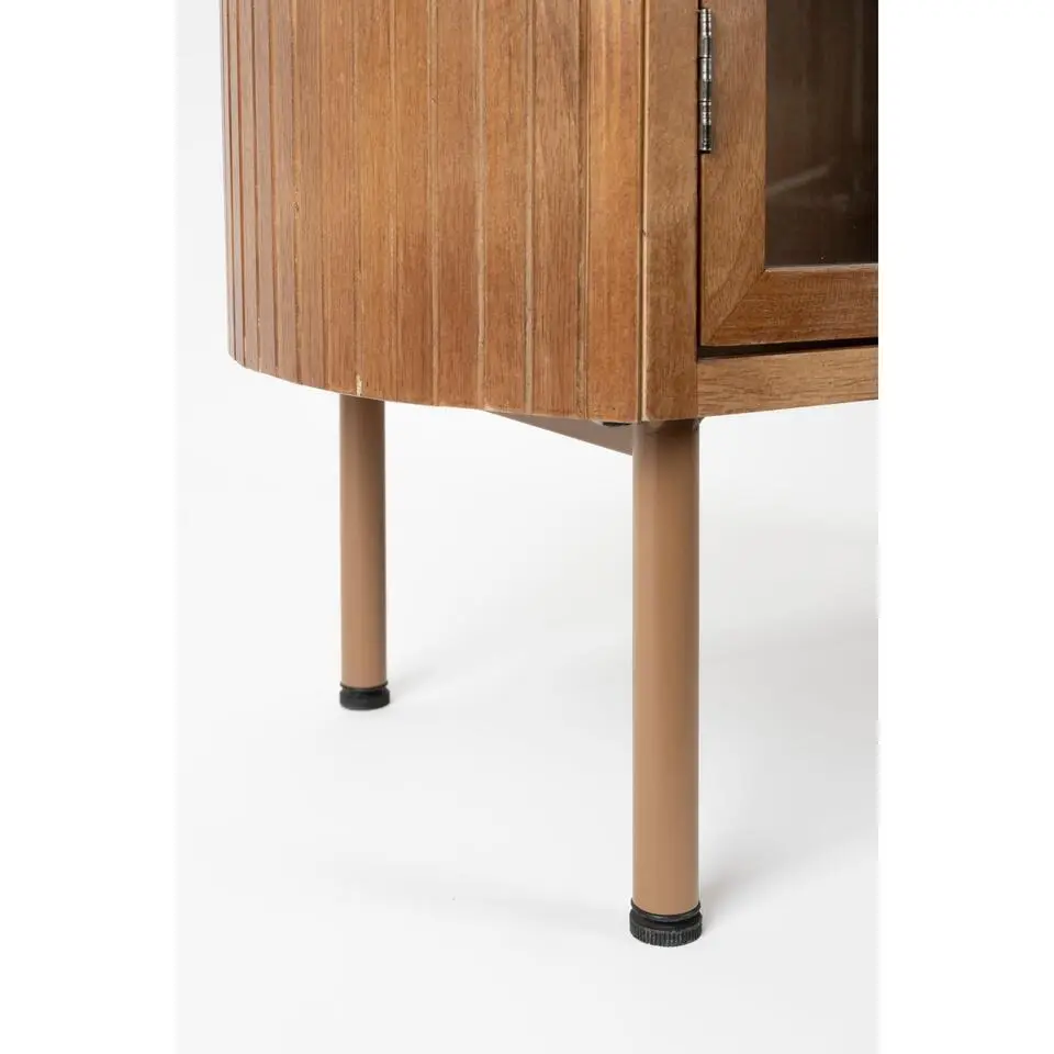 Housecraft Yaz Kast Hoog Hout - Bruin