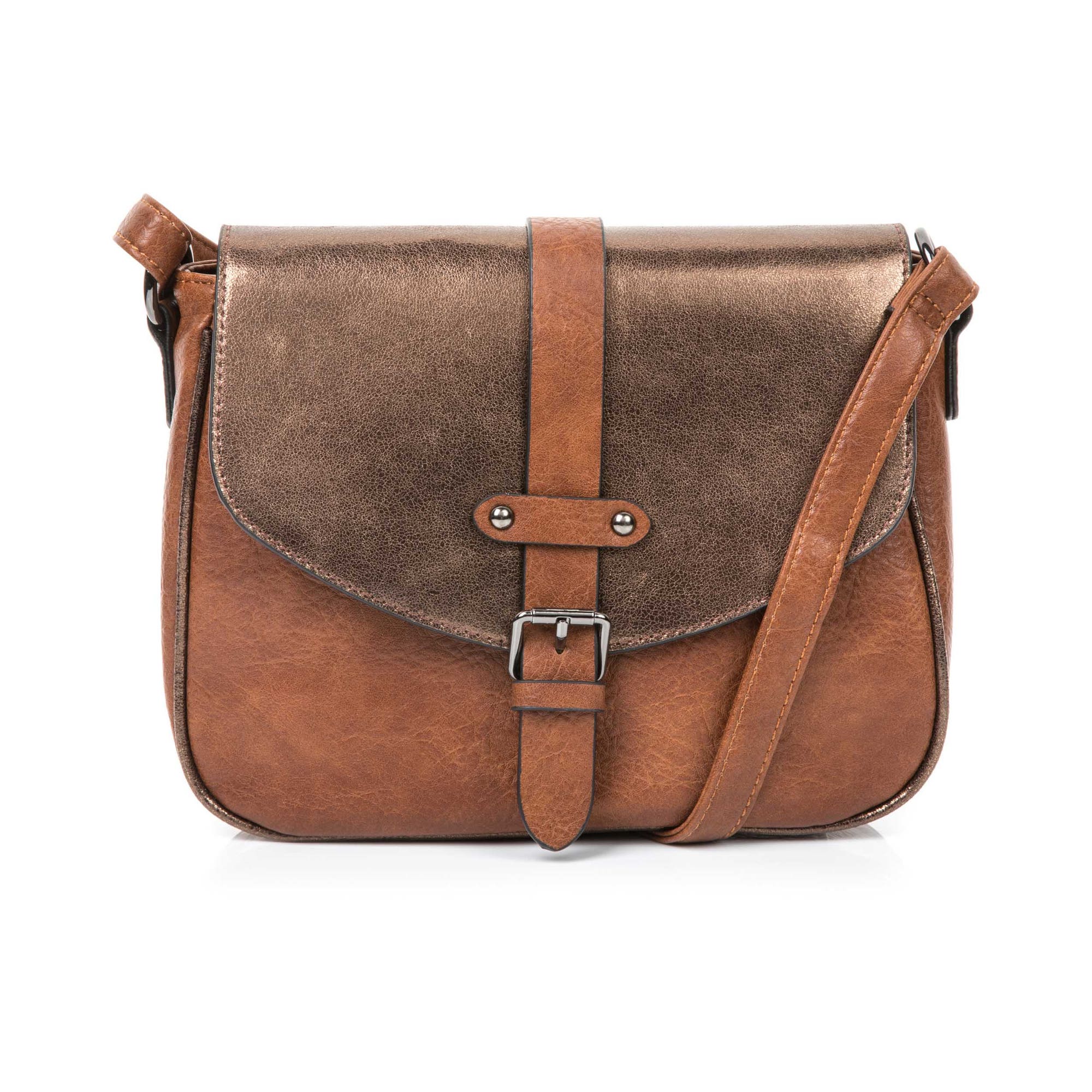 Sac bandoulière cognac