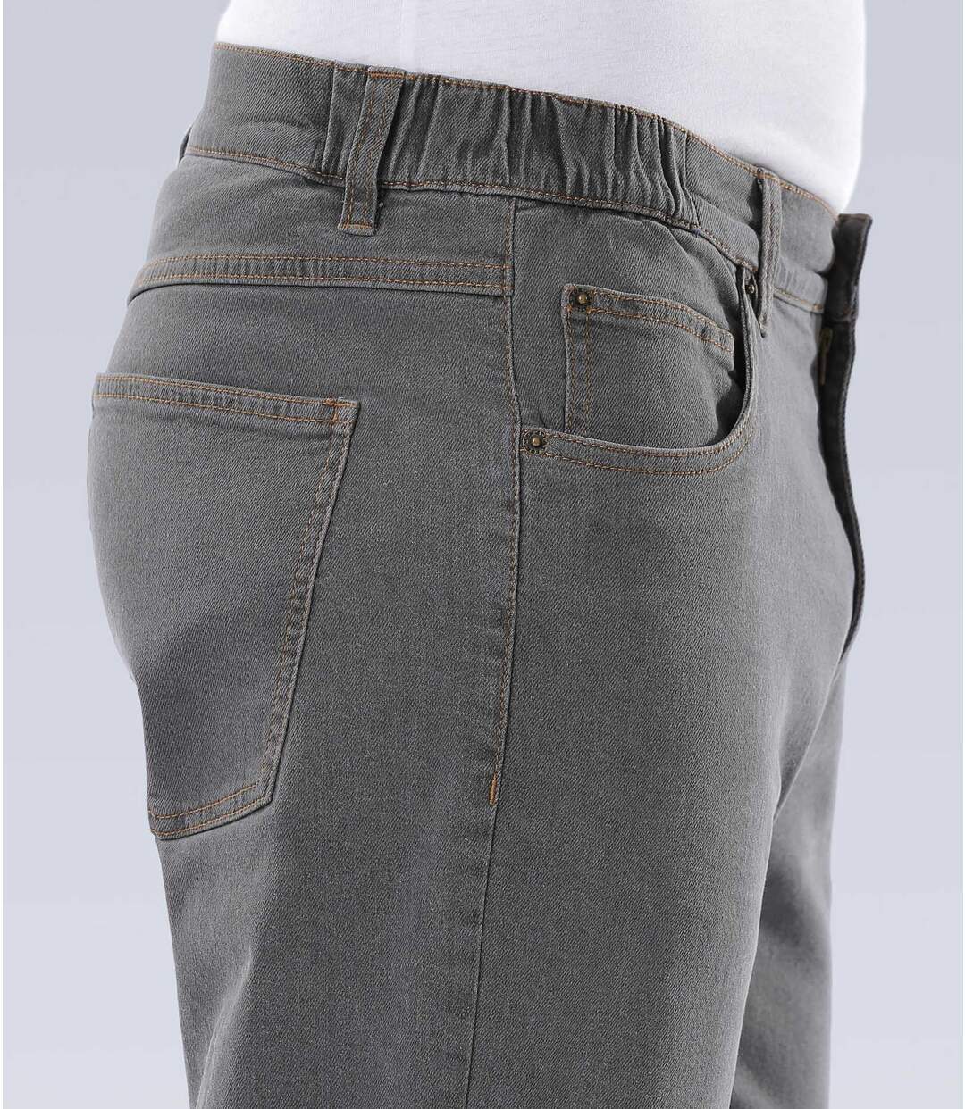 Jean Regular Stretch Gris