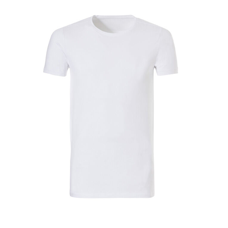Ten Cate Extra Lang Ronde hals - T-shirt - Wit - M