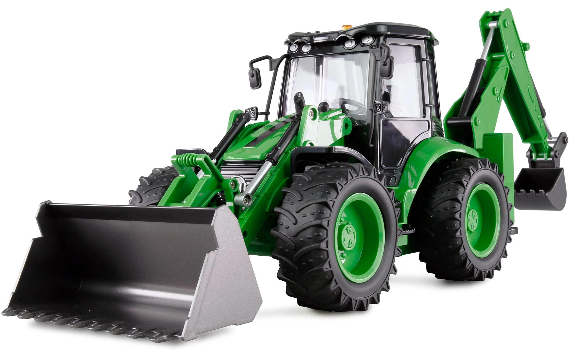Baggerlader G1401E RTR, 1:14Ferngesteuerte Radlader und Bagger