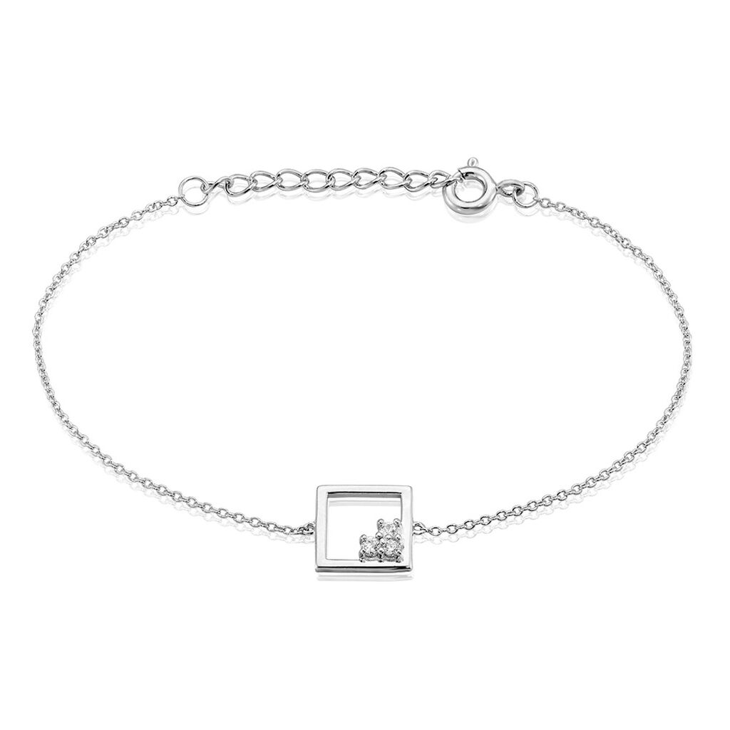 Bracelet Argent Mettild Oxydes De Zirconium
