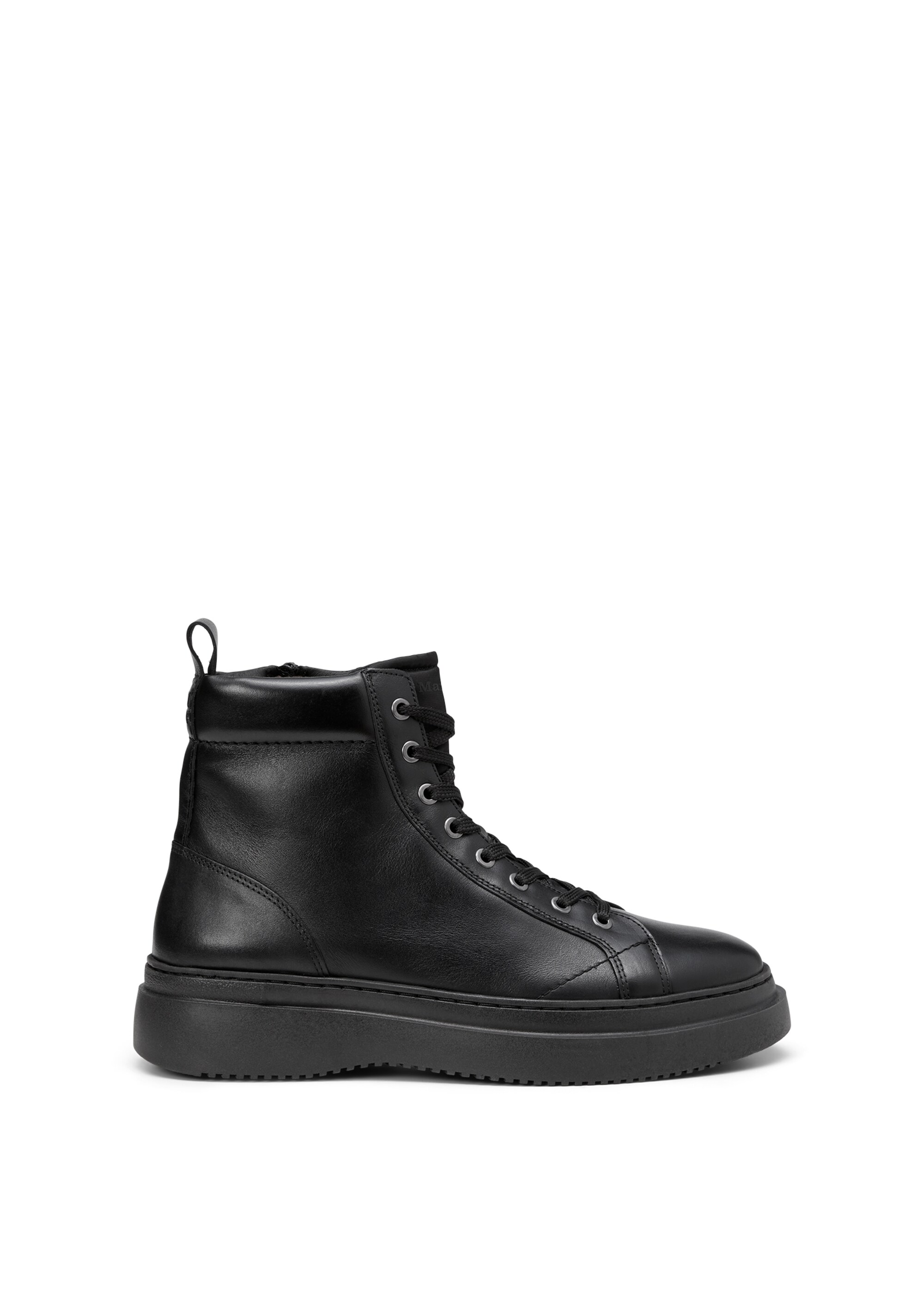 Schnürstiefel mit Innenzipper