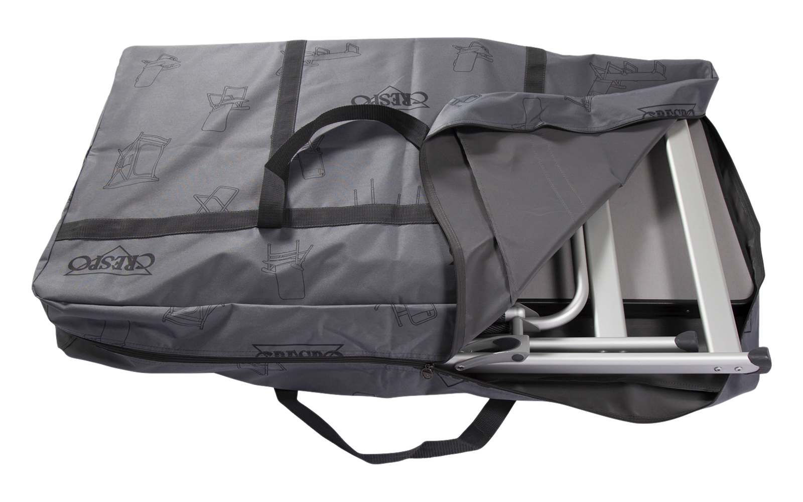 Crespo 90 Tragetasche Möbel 113,5 x 61 x 19 cm grau