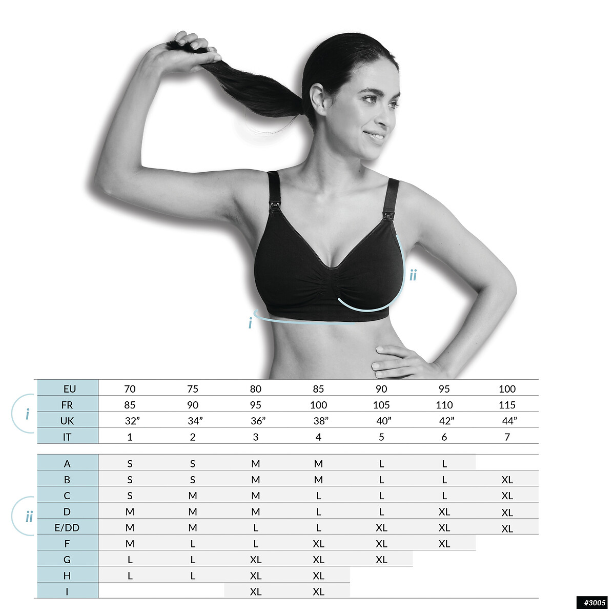 CARRIWELL<br>Sutiã de amamentação e maternidade
