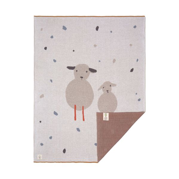 Laessig Knitted Tiny Farmer Sheep Deken