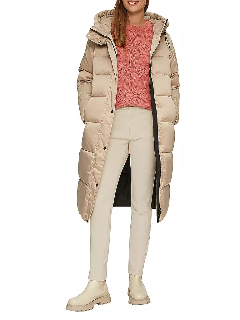 S.OLIVER Cordhose Slim Fit beige