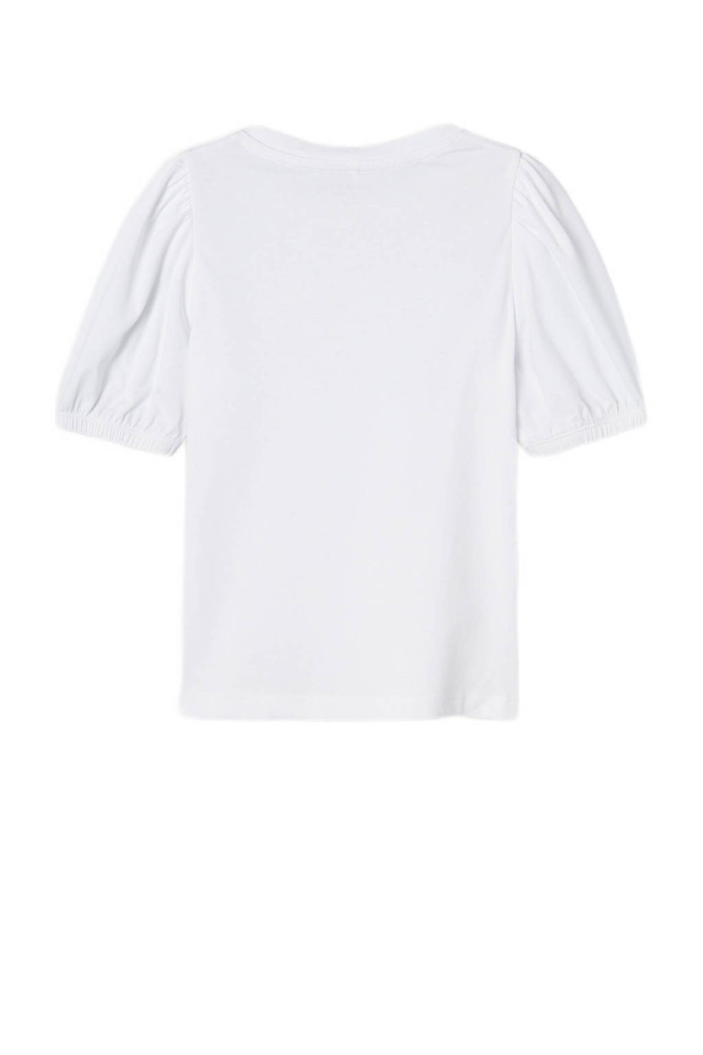 NAME IT T-shirt NKFFORRET wit