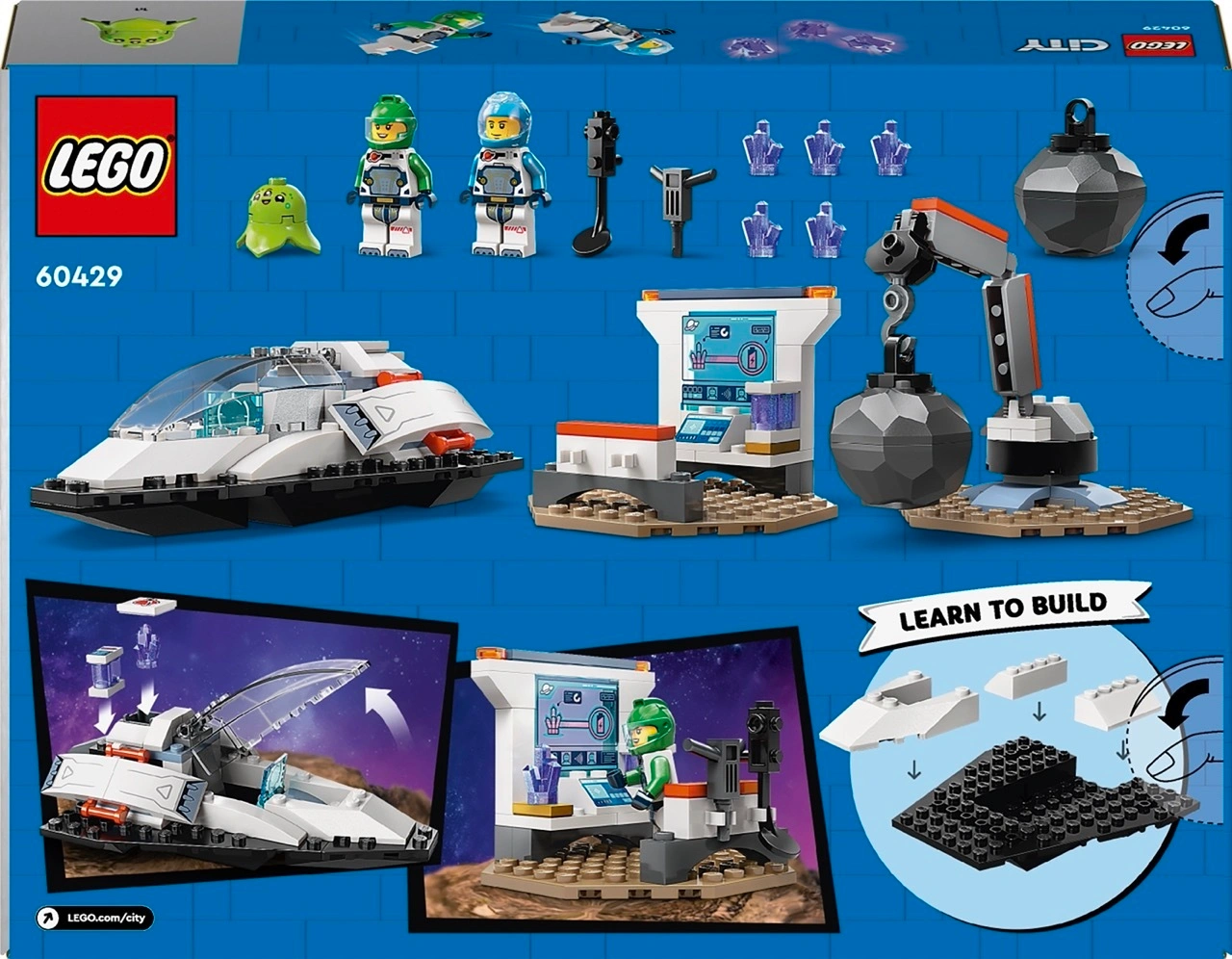 LEGO® City 60429 BERGUNG EINES ASTEROIDEN IM WELTALL