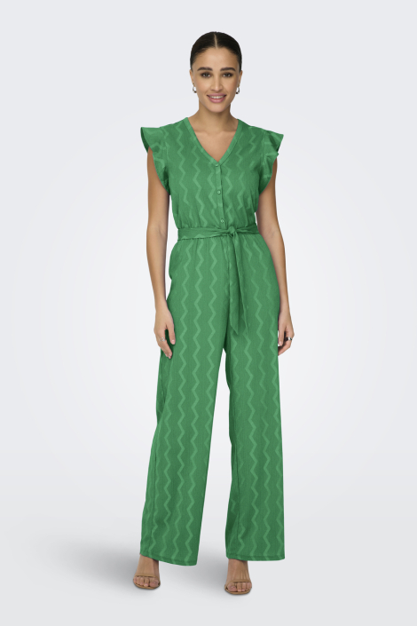 Only groene dames jumpsuit