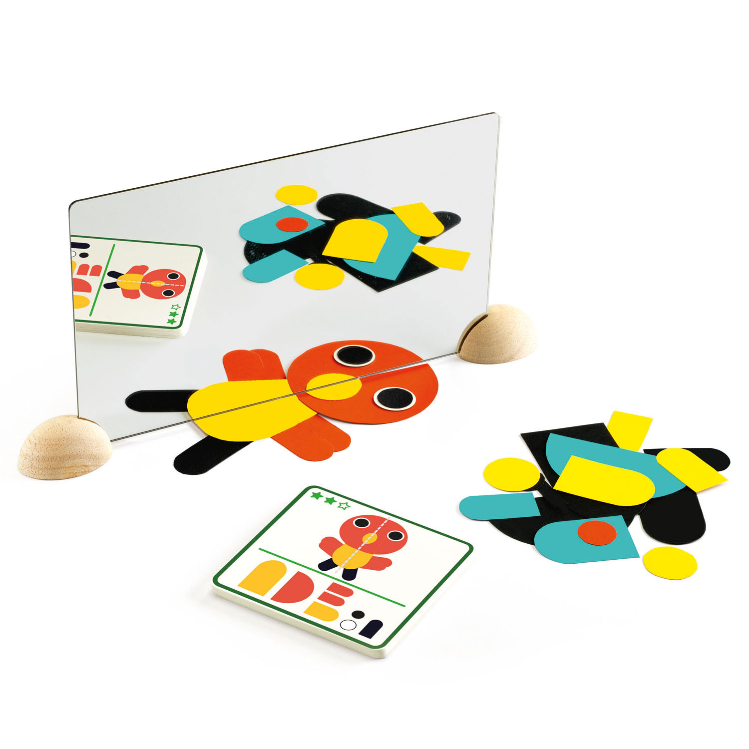 Djeco Ze Mirror Spel - Dieren