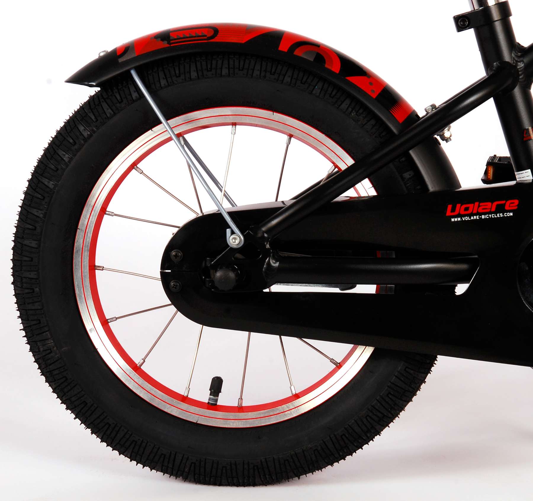 Kinderfahrrad Miracle Cruiser Jungen 14 Zoll Kinderrad in Mattschwarz
