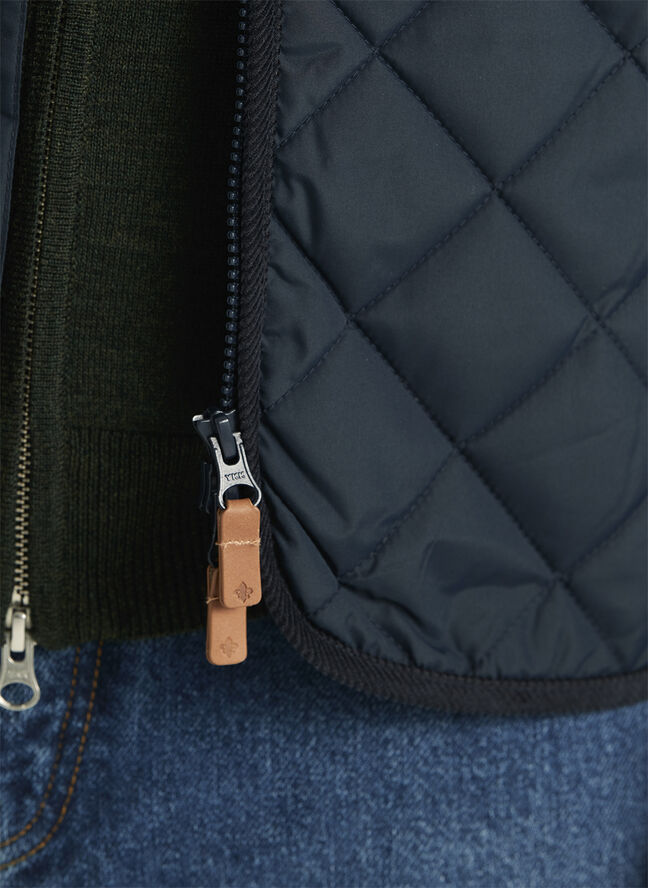 Morris Stockholm Trenton Quilted Jacket Old blue